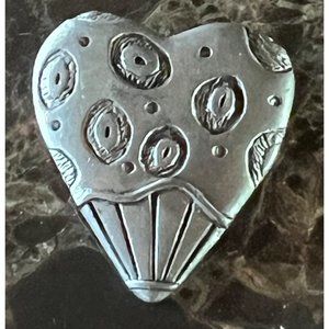 1997 Seagull Canada Pewter Heart